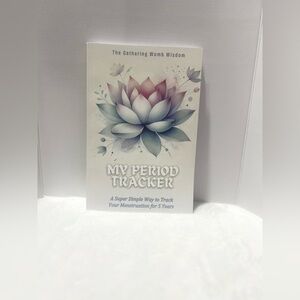 The Gathering Womb Wisdom My Period Tracker Paperback Book 5 Yr Menstrual Health